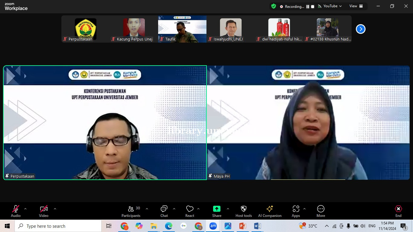 Konferensi Pustakawan #21: Mewujudkan Layanan Perpustakaan Ramah Disabilitas untuk Kesetaraan Akses